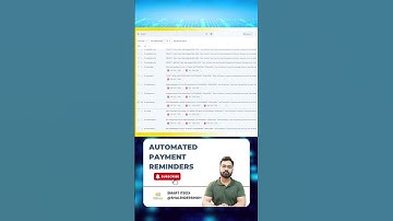 Auto Payment Reminder by Email #googlesheets #bci #fms #delegation #automation