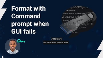 Format USB drive (pendrive) Using CMD the Pro way: When the GUI fails you
