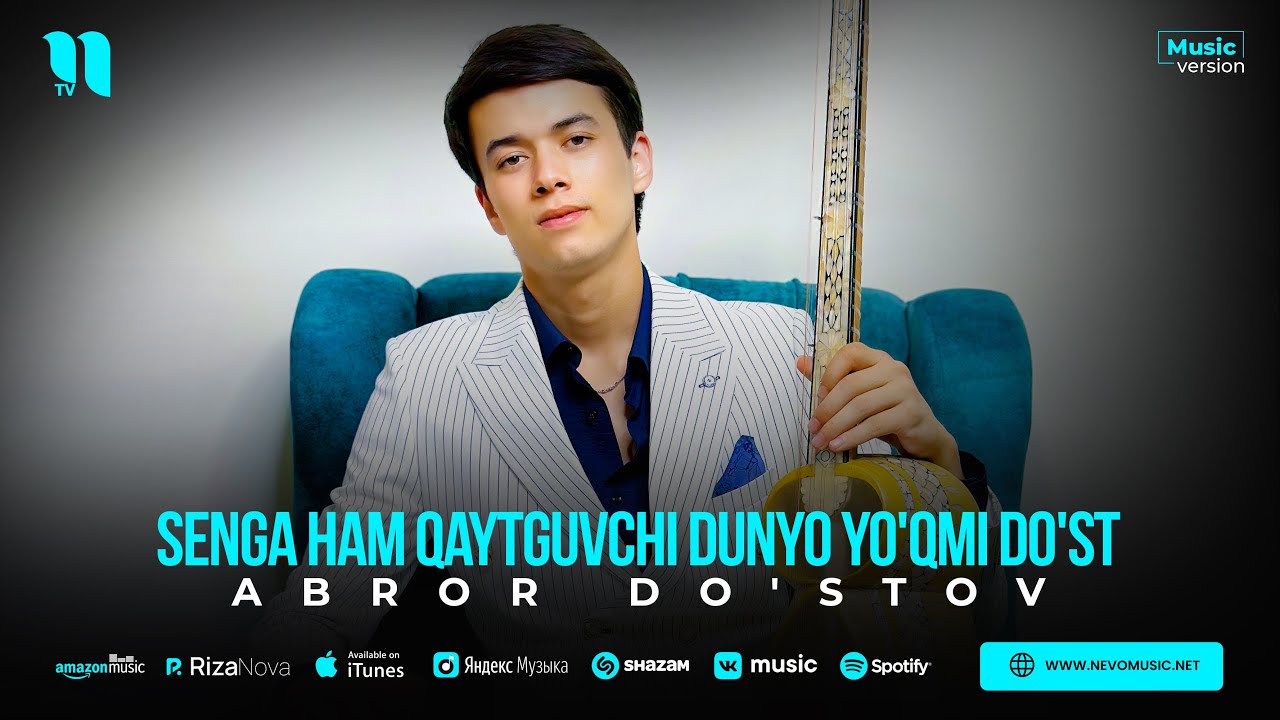 Abror Rasmi Abror Do'stov - Senga ham qaytguvchi dunyo yo'qmi do'st (audio 2023 ...