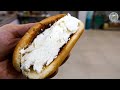 생크림을 얼려서 주는 이가생크림빵 | Fresh Cream,Whipped Cream Bread | korean street food | 전농동 생크림빵