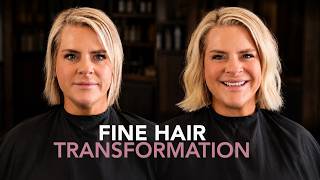 Tape-In Extensions for Density on Front Hairline | Before & After Results