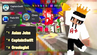 Why I Am The BEST Mobile Hive Skywars Player (Ft. @CaptainSwiftYT, @oreologist, @PadaiOS)