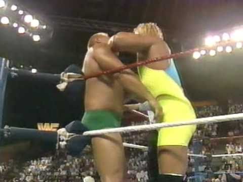 Mr Perfect vs Rugged Ronnie Garvin At Summerslam F...