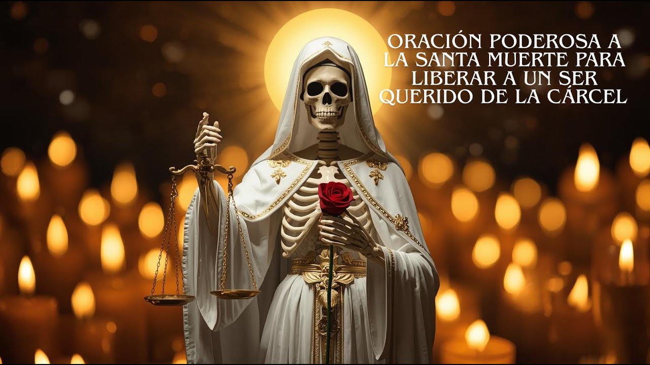 Oración poderosa a la Santa Muerte para liberar a un ser querido de la ...