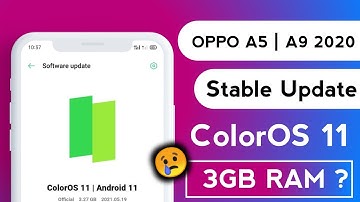 Oppo A5,A9 2020 ColorOS 11 Stable Update Released | Oppo A5, A9 2020 New Update
