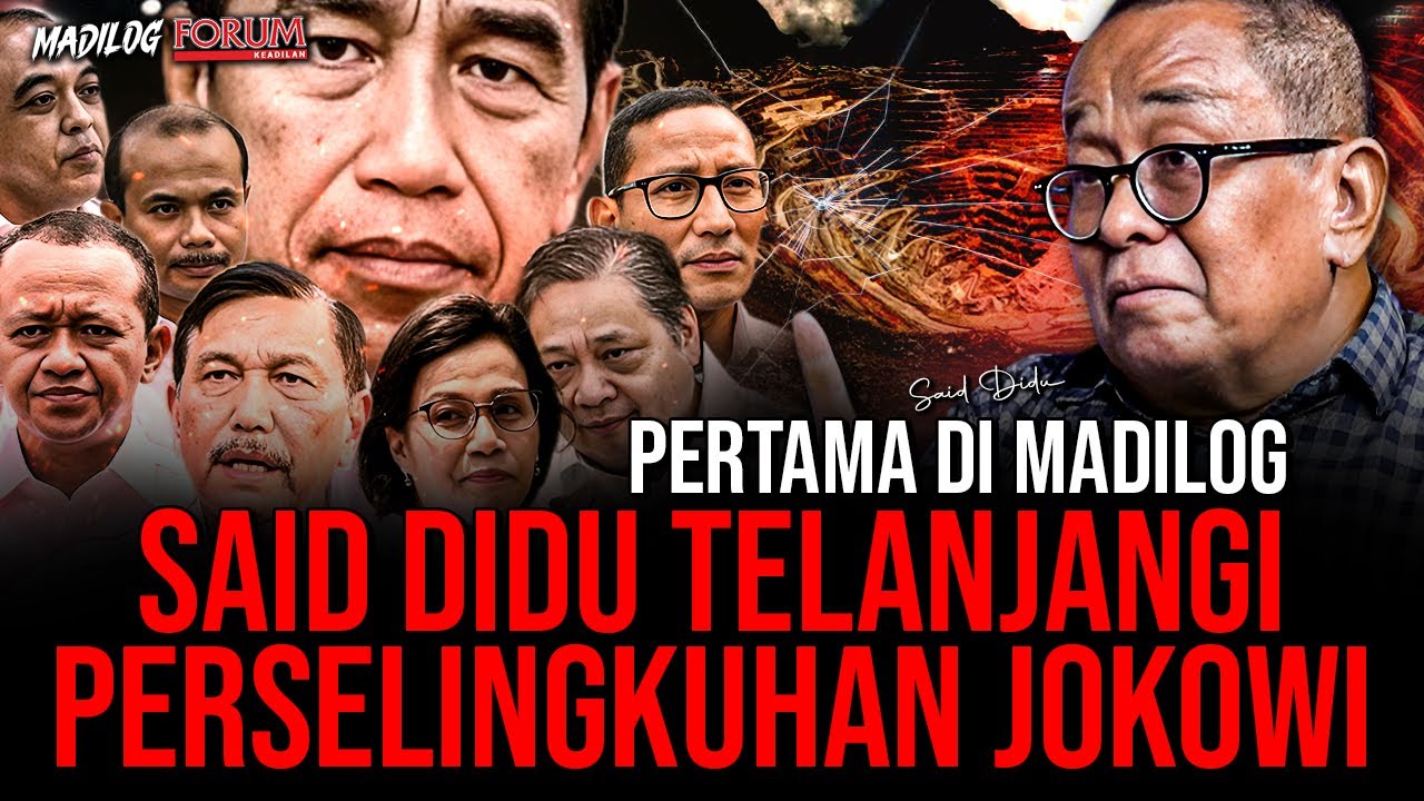 [UNTOLD STORY] SAID DIDU BUKA SEDERET NAMA KAKI TANGAN JOKOWI