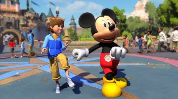 DISNEYLAND ISLAND PART - 1TACK THE AUTOGRAPH BOOK TO DONALD DUCK..