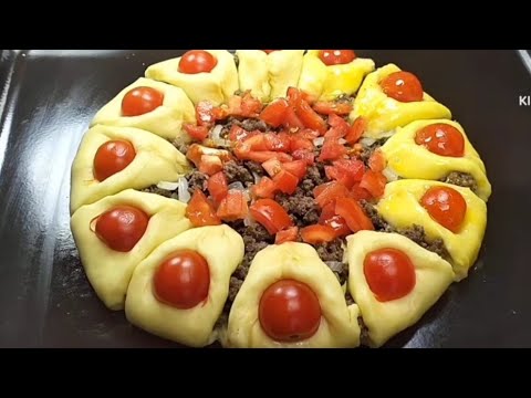 Не ТЕСТО, а ПЕСНЯ! Шикарный ПИРОГ с фаршем на простом слоеном тесте Вкусный пирог с мясом