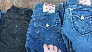 My massive true religion collection 🤩