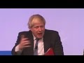 Boris Johnson. Mediterranean Dialogues 2016 Forum. MED. December 1. 2016.