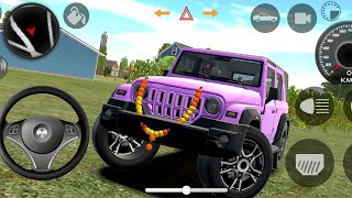 Thar Rox 4x4 Car Driving Wala Game Indian Cars Simulator 3D Gadi Wala Game Car Game Android Gameplay