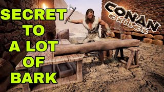 CONAN EXILES - THE SECRET TO BARK RESOURCE LOCATION