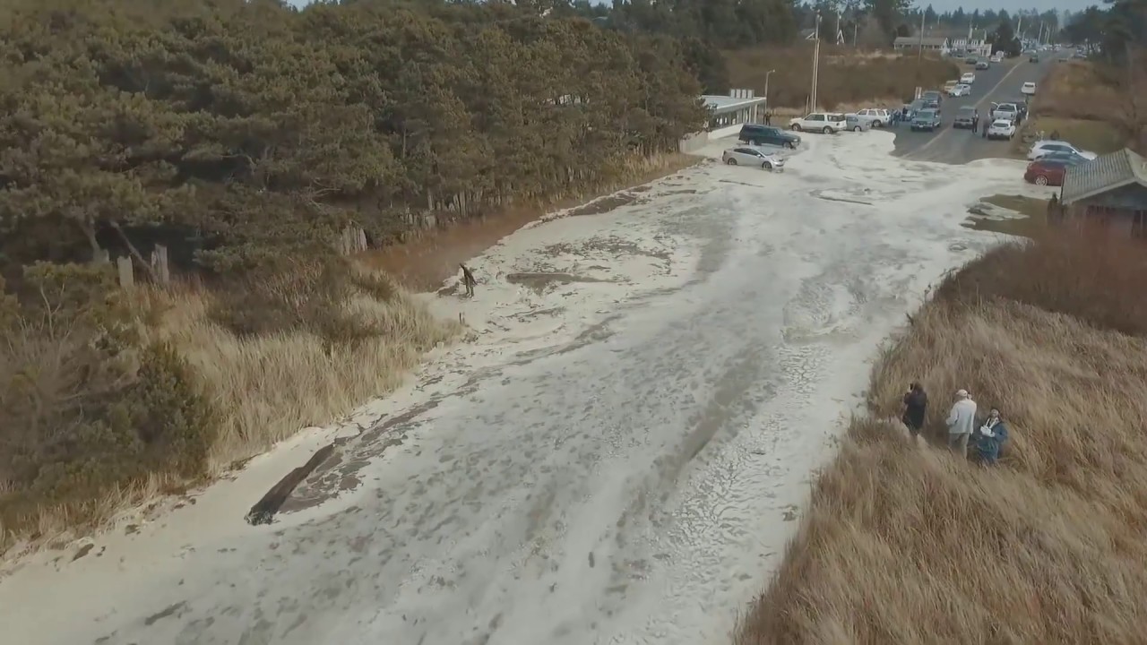 Storm Surge 18 Jan 2018 Ocean Park Washington USA YouTube