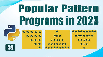 Star Pattern Program in Python Language | Absolute For Beginners in Hindi | 2023 | @rojkhoj ​