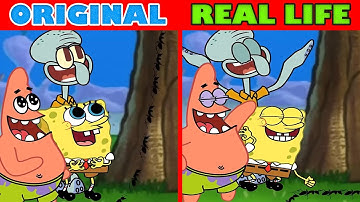 Spongebob stupid! | SpongeBob Original vs Real life | SpongeBob Animation
