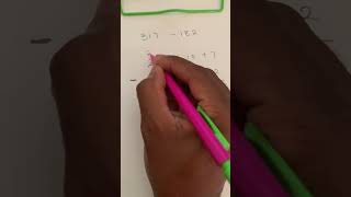 Expanded Form Subtraction Algorithm