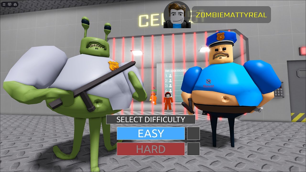 Roblox Alien Base Barry Prison Run