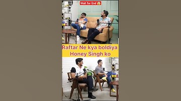 Raftaar and Badshah most Controversial with Honey Singh 😱@RealHitVideos #shorts #podcast