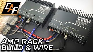How to - Amplifier Rack & Wiring ORGANIZED & SERVICEABLE!