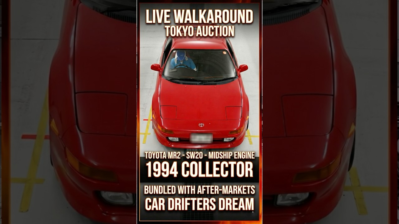 Live Walkaround – MR2 Turbo (3S-GTE)