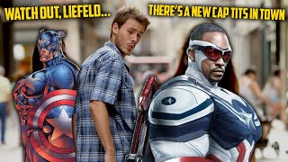 Classic Comic Book Meme gets an Update from artist @BossLogic | Sam Wilson: Cap-Tit America