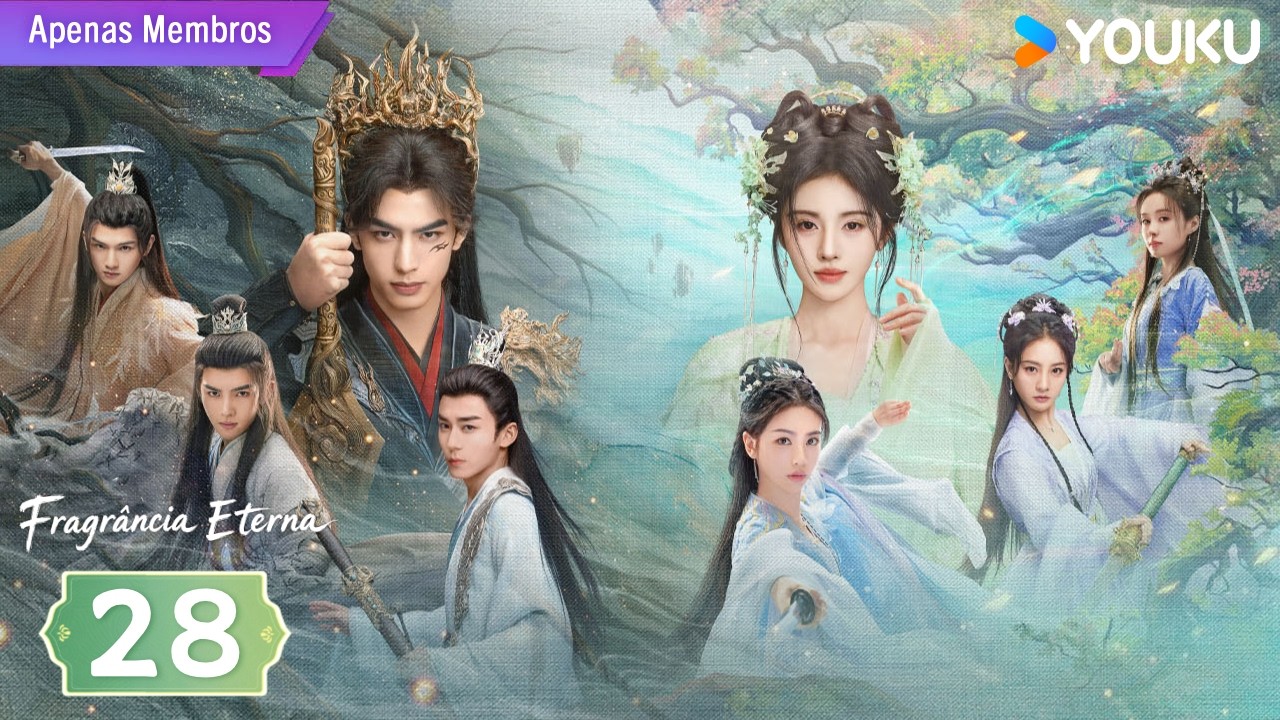 Fragrância Eterna] EP28 💕 De rivais a amantes! | Song Weilong