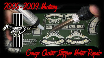 2005-2009 Mustang | Gauge Cluster Stepper Motor Repair