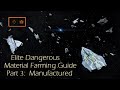 Elite Dangerous - Material Farming Part 3: Manufactured