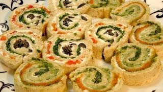 Pinwheel sandwich is a perfect lunch or snack you can take this as
appetizer for pot luck well. quick, easy and healthy recipe yet
delicious ...