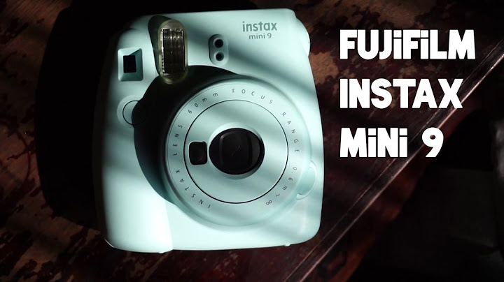 Fujifilm instax mini 9 đánh giá