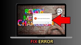 How to Fix Meccha Chameleon Failed to Get Online Interface (Step-by-Step)