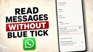 Как читать сообщения в WhatsApp, чтобы собеседник не видел «синих галочек» screenshot 4