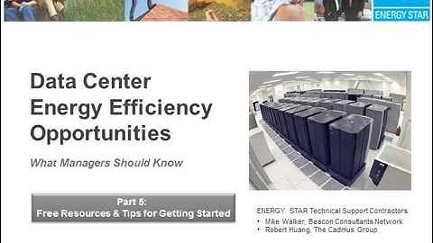 Data Center Energy Efficiency Opportunities: What Managers Should Know, Part 5 of 5