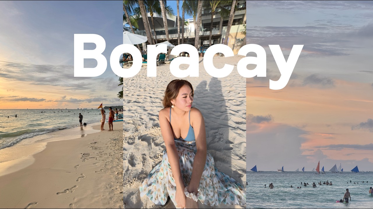 q's travel diary - boracay vlog 🇵🇭🌴🌊🥭🧉