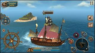 Ships Of Battle Age Of Pirates - Level 83 To 87 Walkthrough - Lazy Gaming Life #ships #pirate #sea screenshot 4