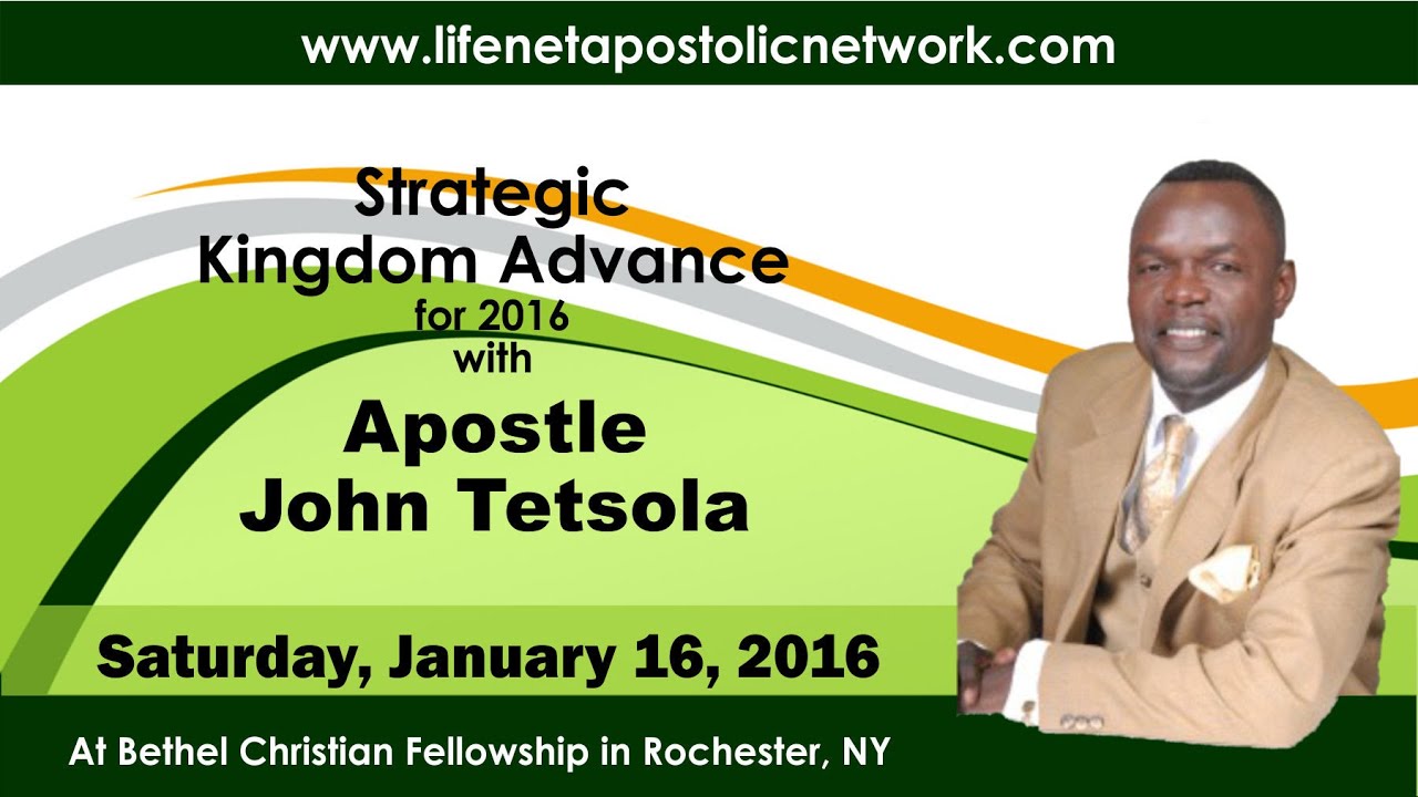 LifenetNY presents John Tetsola Jan 16AM 2016 at BethelRoc