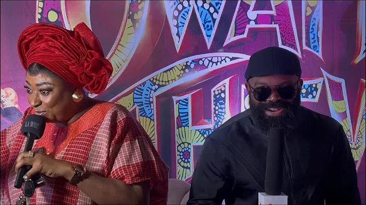RONKE OSHODI OKE & GABRIEL AFOLAYAN AT OWAMBE THIEVES MOVIE PREMIERE BY ENIOLA AJAO