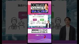 NotebookLMで自社の業務課題を分析・相談する方法