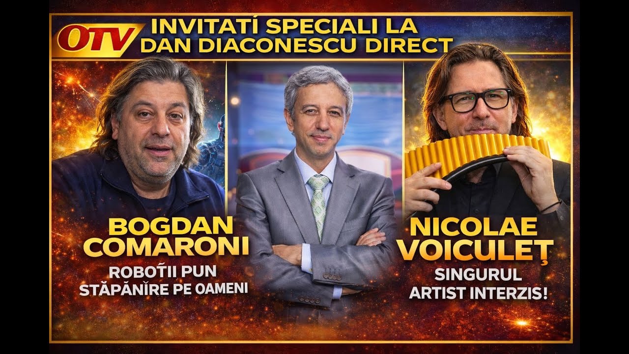 BOGDAN COMARONI, NICOLAE VOICULET IN DIRECT  CU DAN DIACONESCU