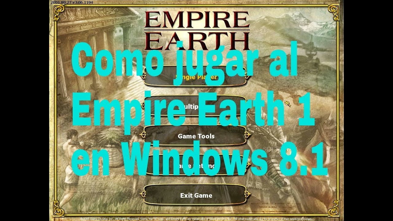 Como configurar empire earth en windows 10 YouTube