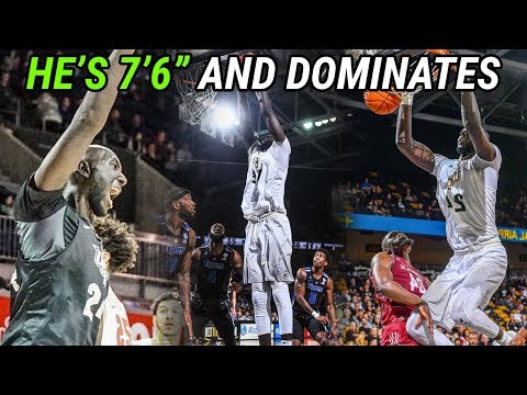 7'6" Tacko Fall Is DOMINATING College Basketball! Drops 23 Points & 20 Rebounds! NBA BOUND!? 😱