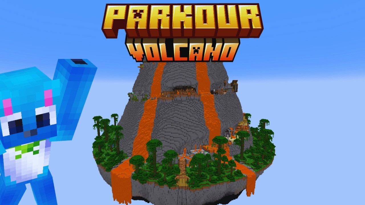 ¡SOLO EL 1% PUEDE COMPLETAR ESTE PARKOUR DEL VOLCÁN! 🌋💀