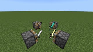 How to make new minecraft sword?