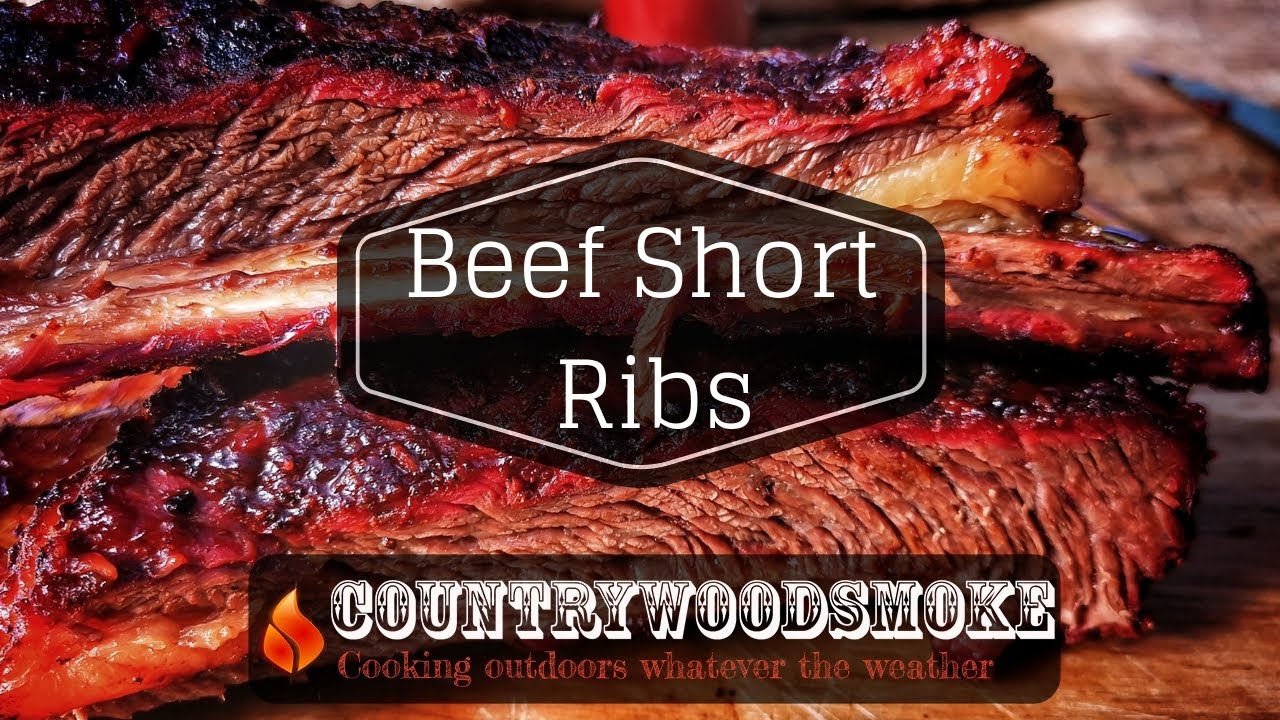 Beef short Ribs on the Primo Ceramic Grill YouTube