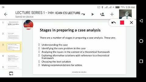 LS1E3 - STAGES IN PREPARING CASE ANALYSIS - 1/1
