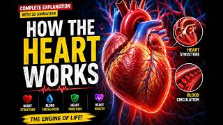 How the Human Heart Works | Structure and Function of the Heart