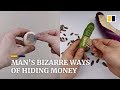 Chinese man’s bizarre ways of hiding his money