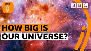 Our Universe is SO big, it's mindblowing!  BBC
