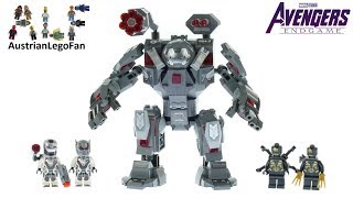 Lego Avengers Endgame 76124 War Machine Buster Speed Build