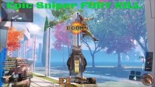 Epic FRENZY KILL with Sniper!!! in Black Ops 3